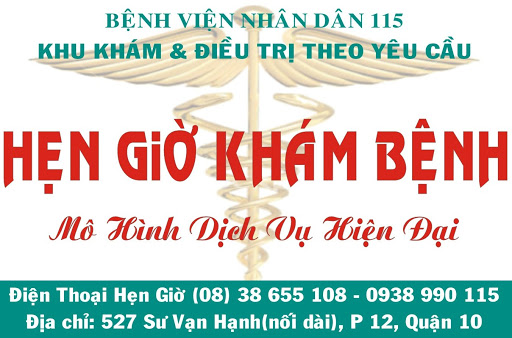 Tổng đài đặt lịch khám bệnh bệnh viện 115 miễn phí