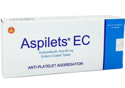 Aspilets 80mg là thuốc gì? Mua ở đâu và giá bao nhiêu?