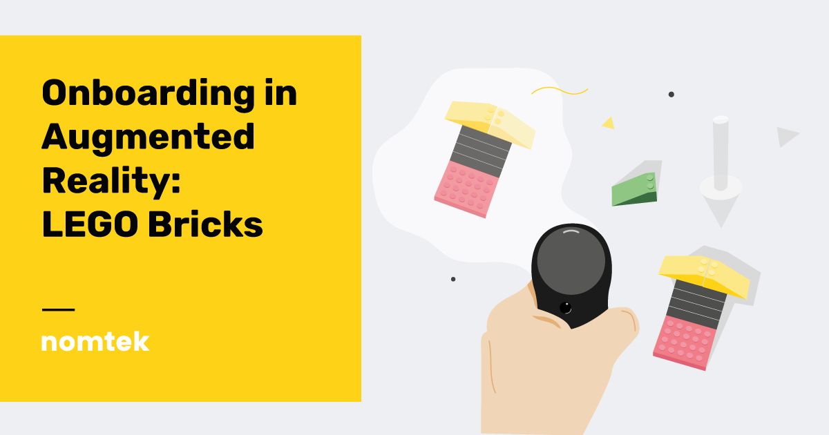 Onboarding in Augmented Reality with LEGO Bricks
