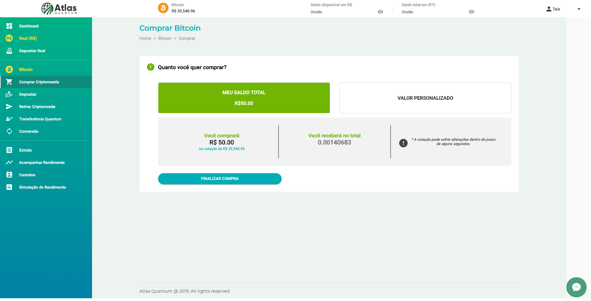 comprar bitcoin