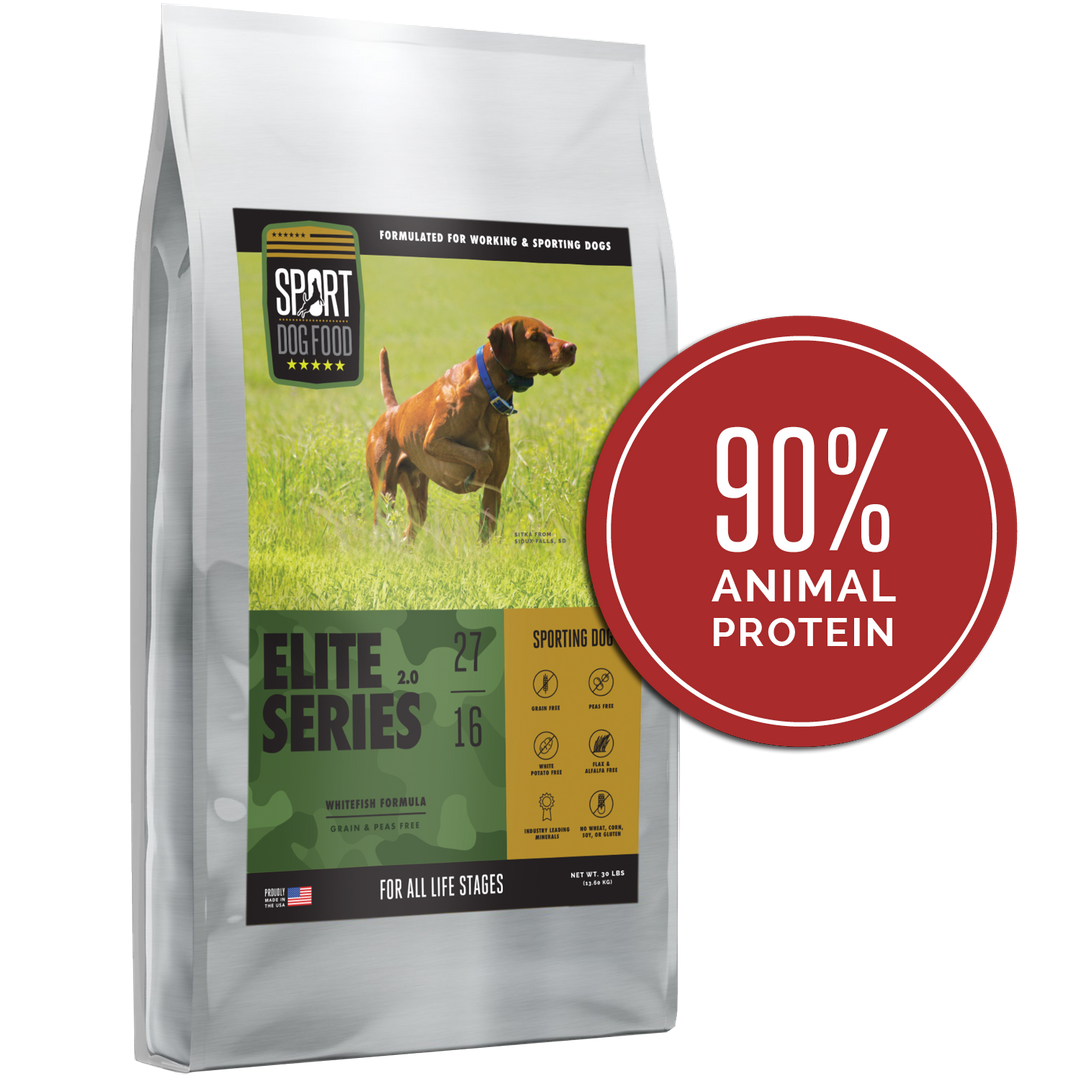 Complete nutrition for highly active dogs
