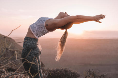 yoga in morning