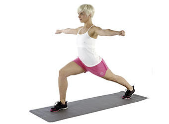 Lunges exercise