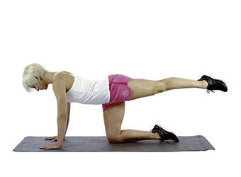 Leg extension exercise