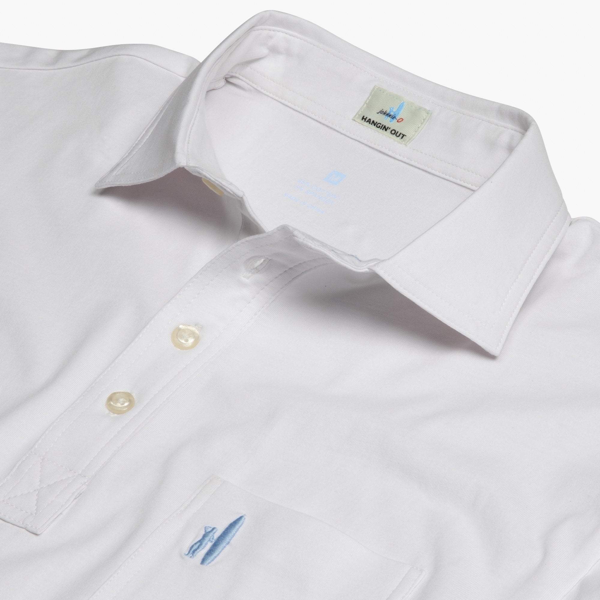 The Original 4-Button Polo (White)