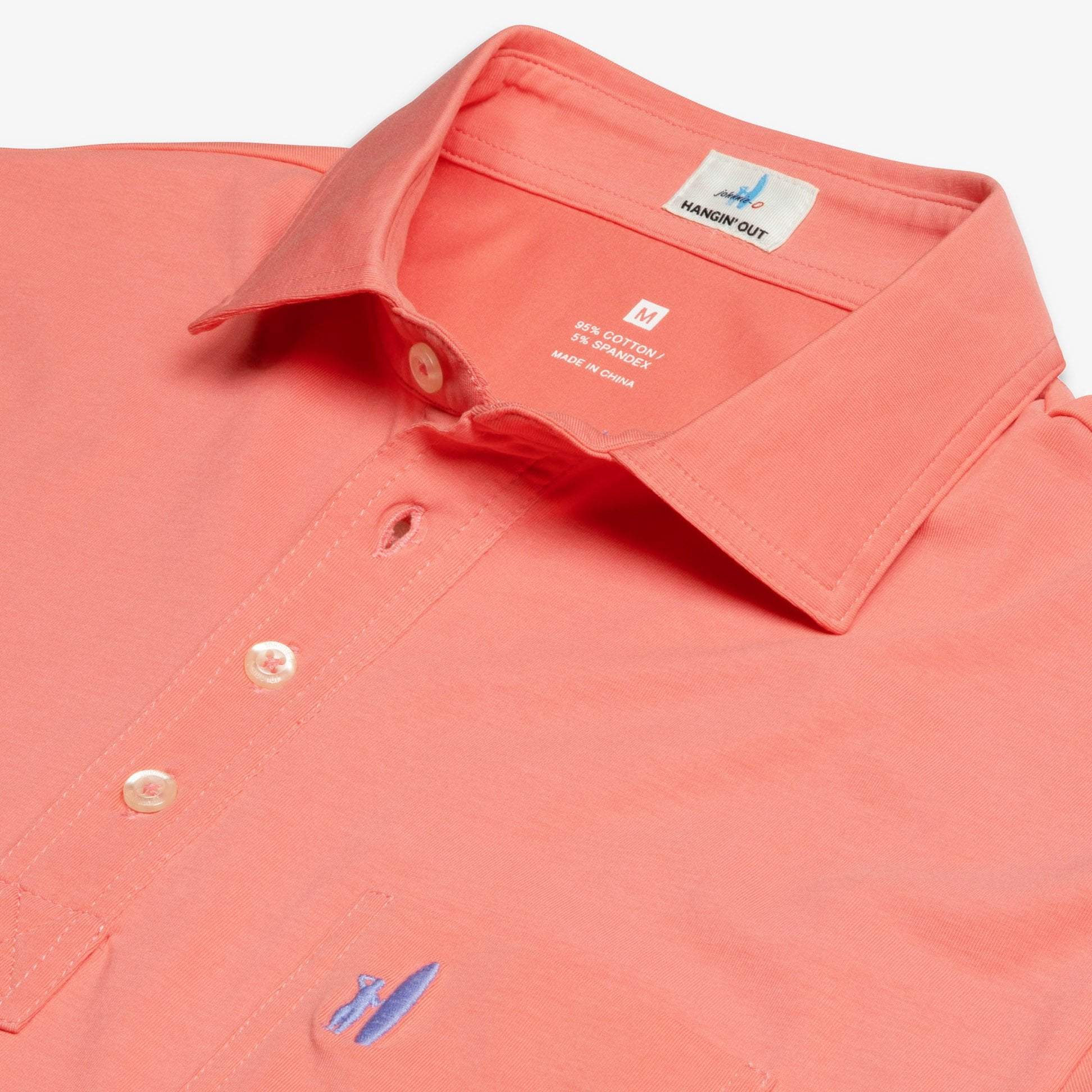 The Original 4-Button Polo (Coral Reefer)