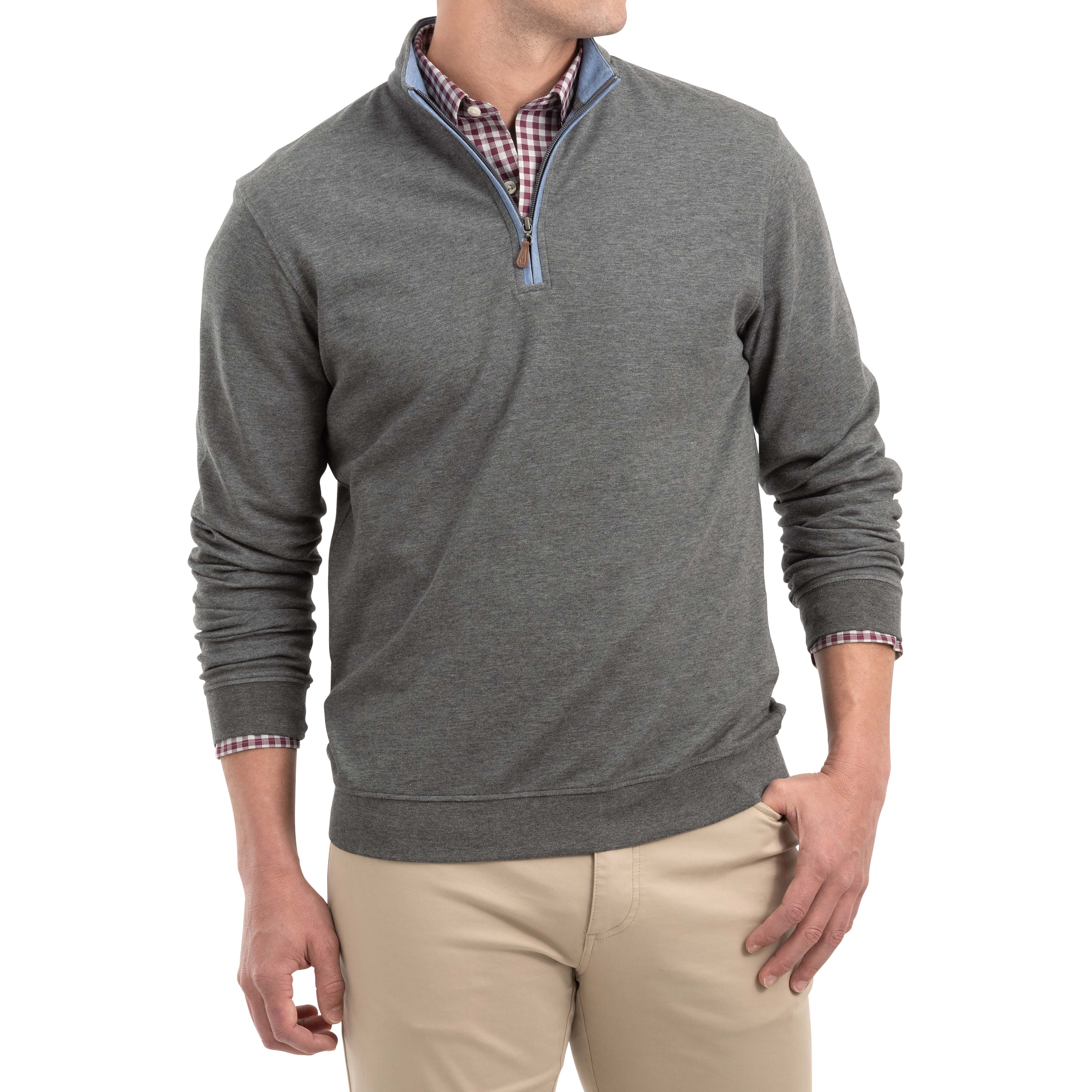 Sully 1/4 Zip Pullover (Charcoal)