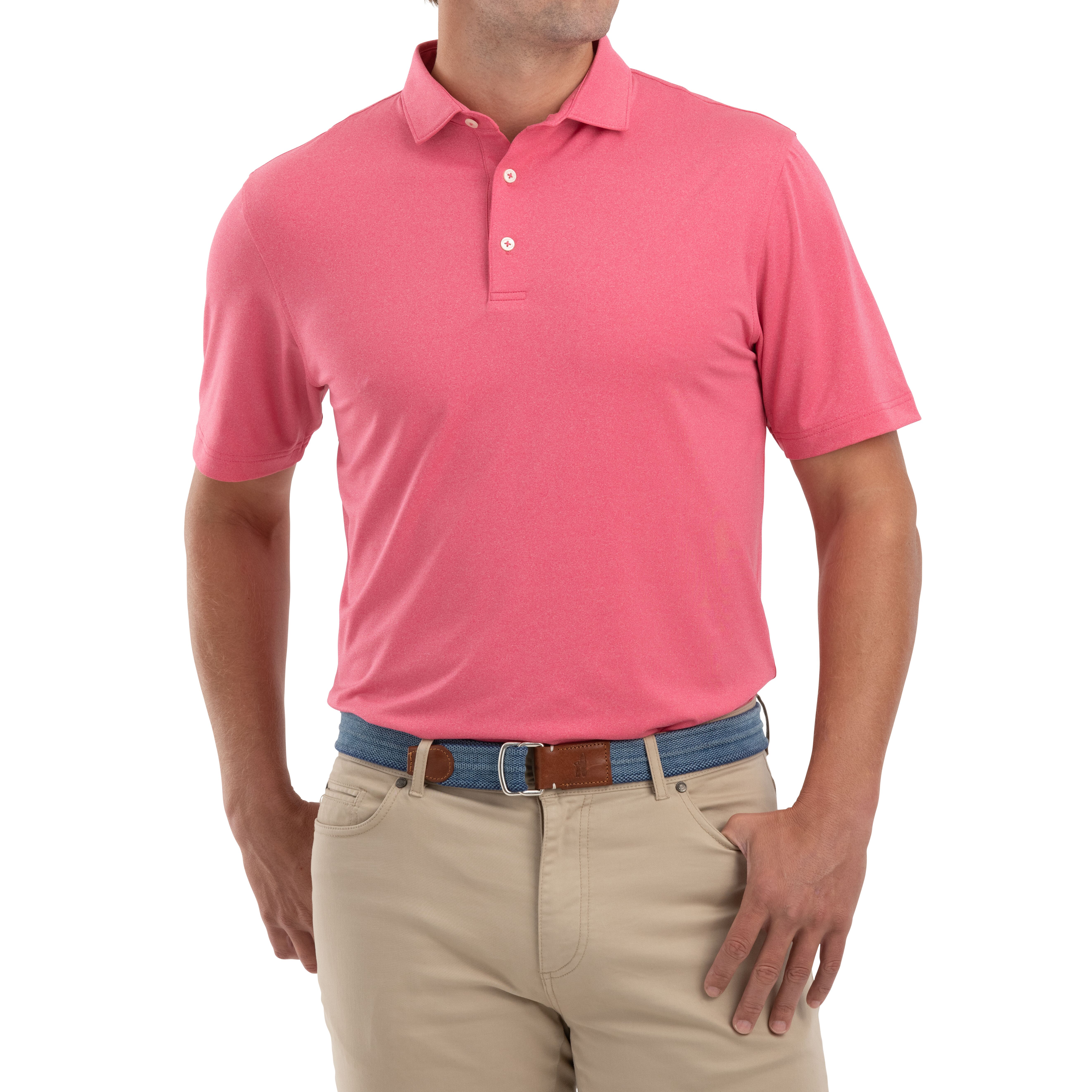 Birdie PREP-FORMANCE Jersey Polo (Strawberry)