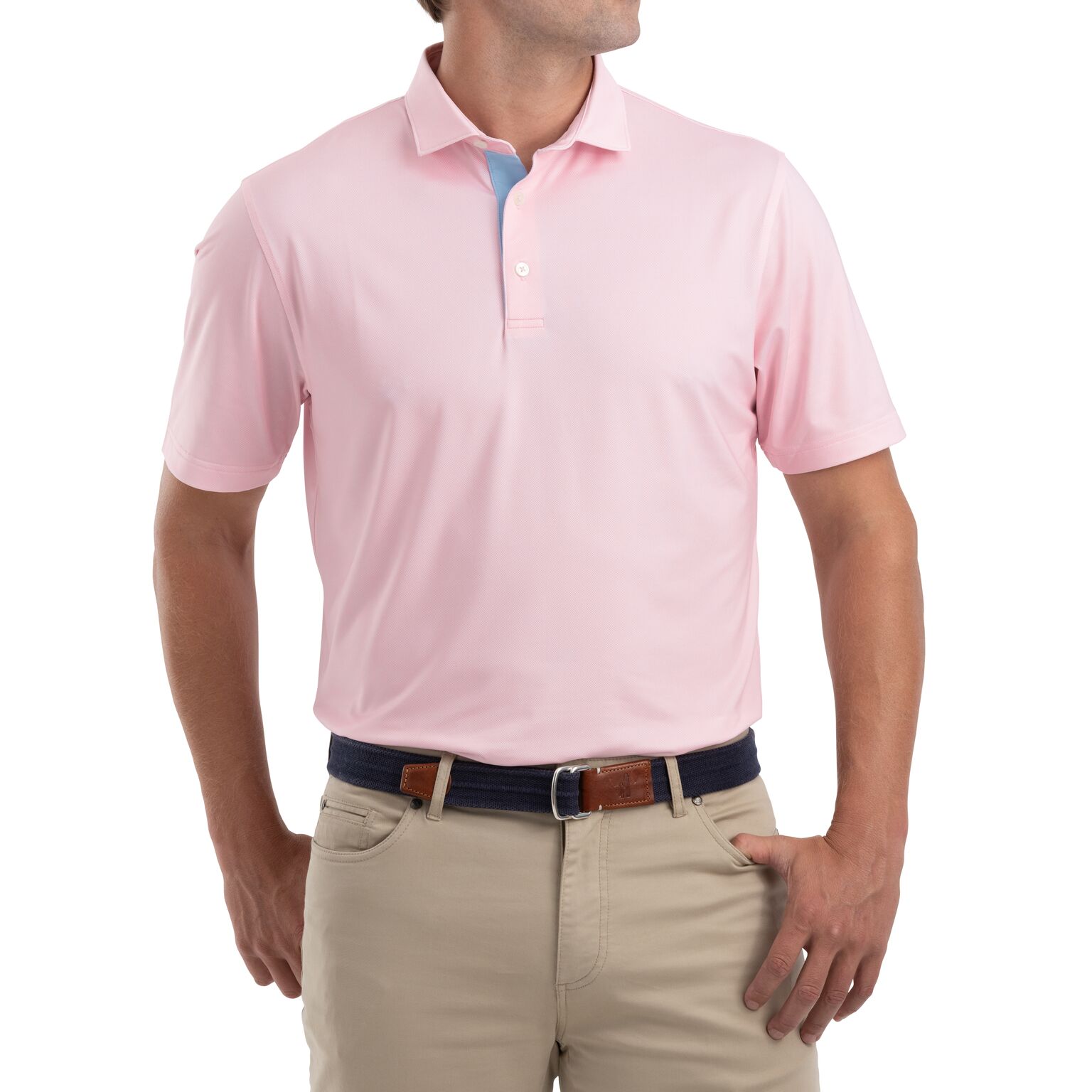 Robben Printed PREP-FORMANCE Jersey Polo (Pink )