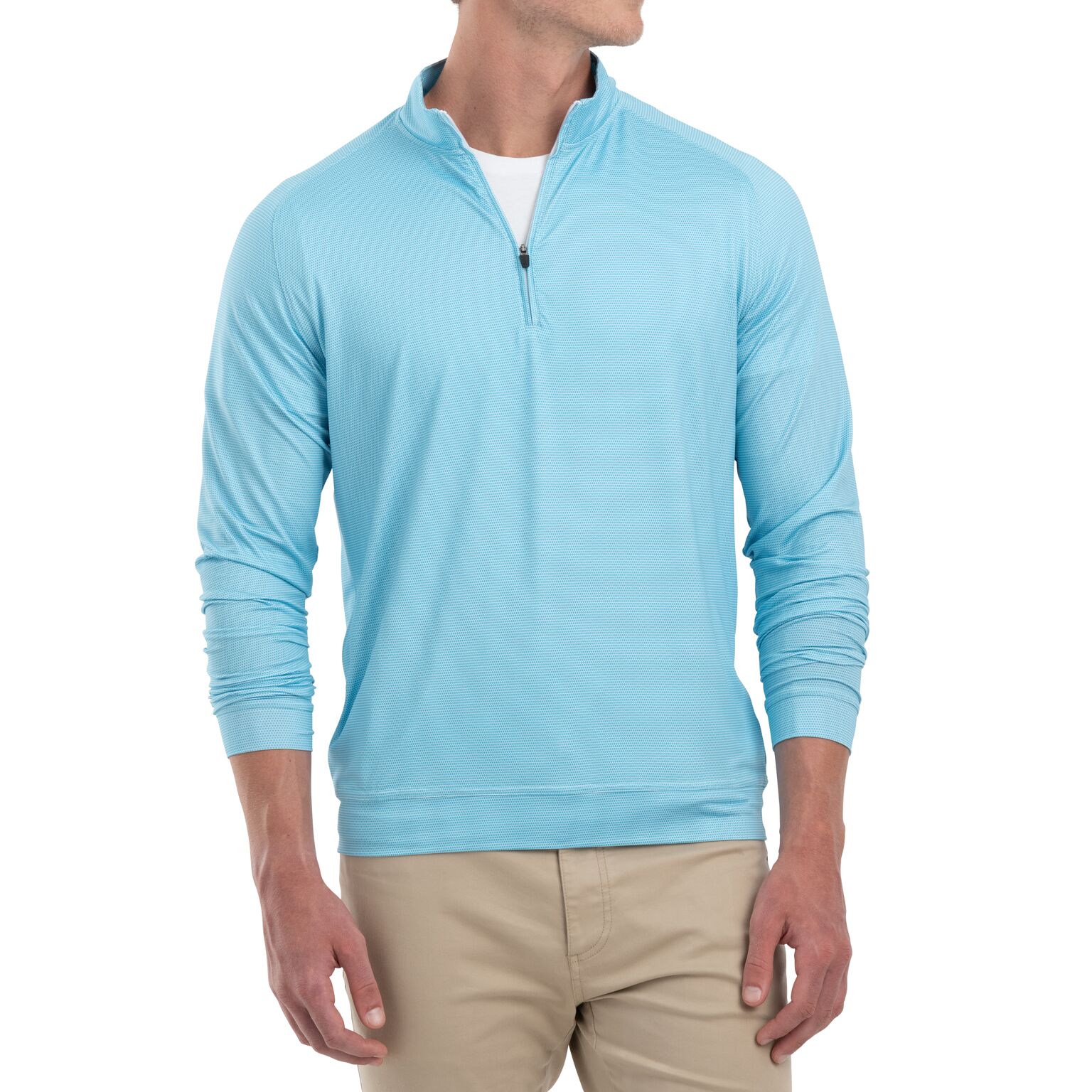 Sheldon Printed Prep-Formance 1/4 Zip Pullover (Niagara )