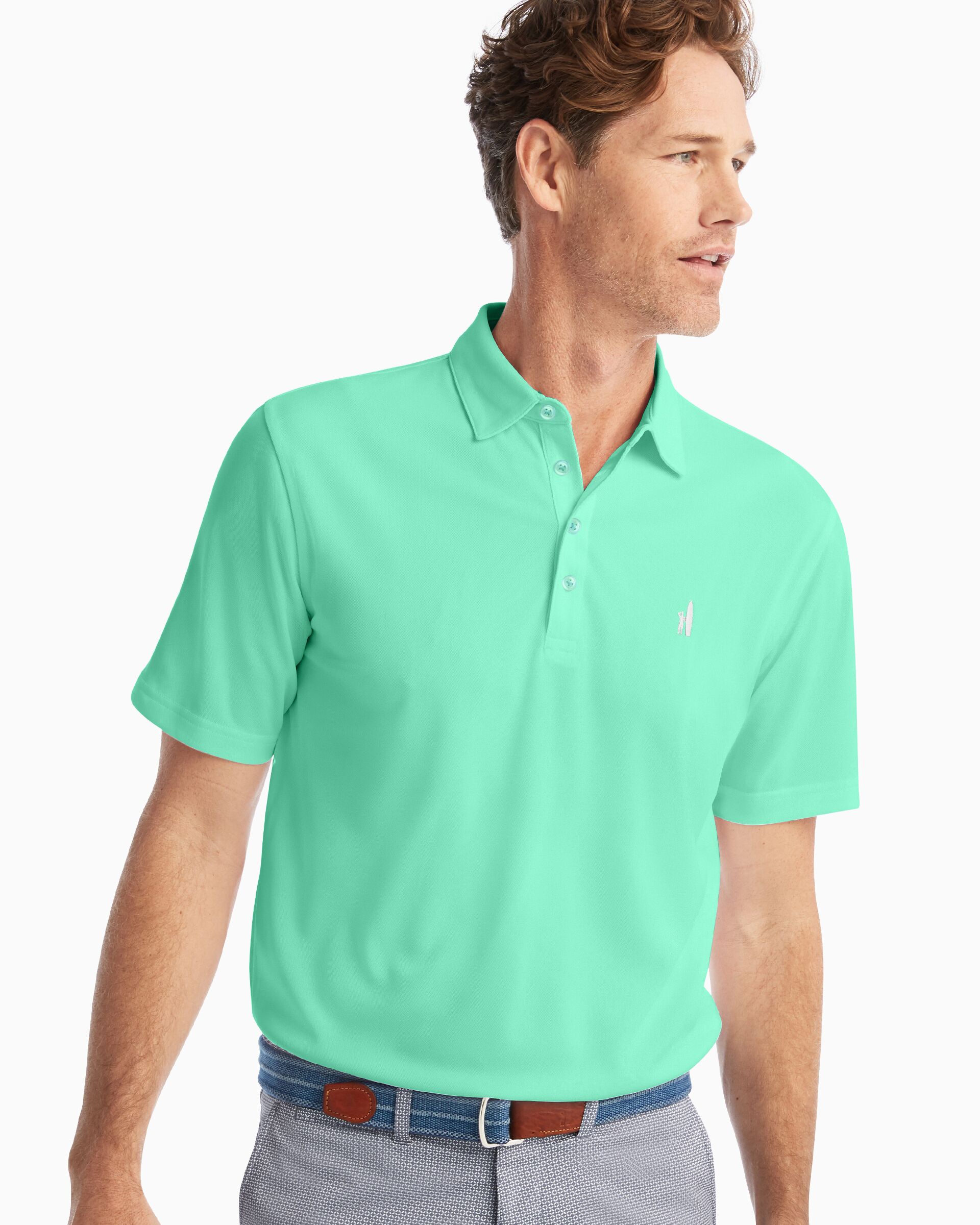 Fairway PREP-FORMANCE Pique Polo (Mint)