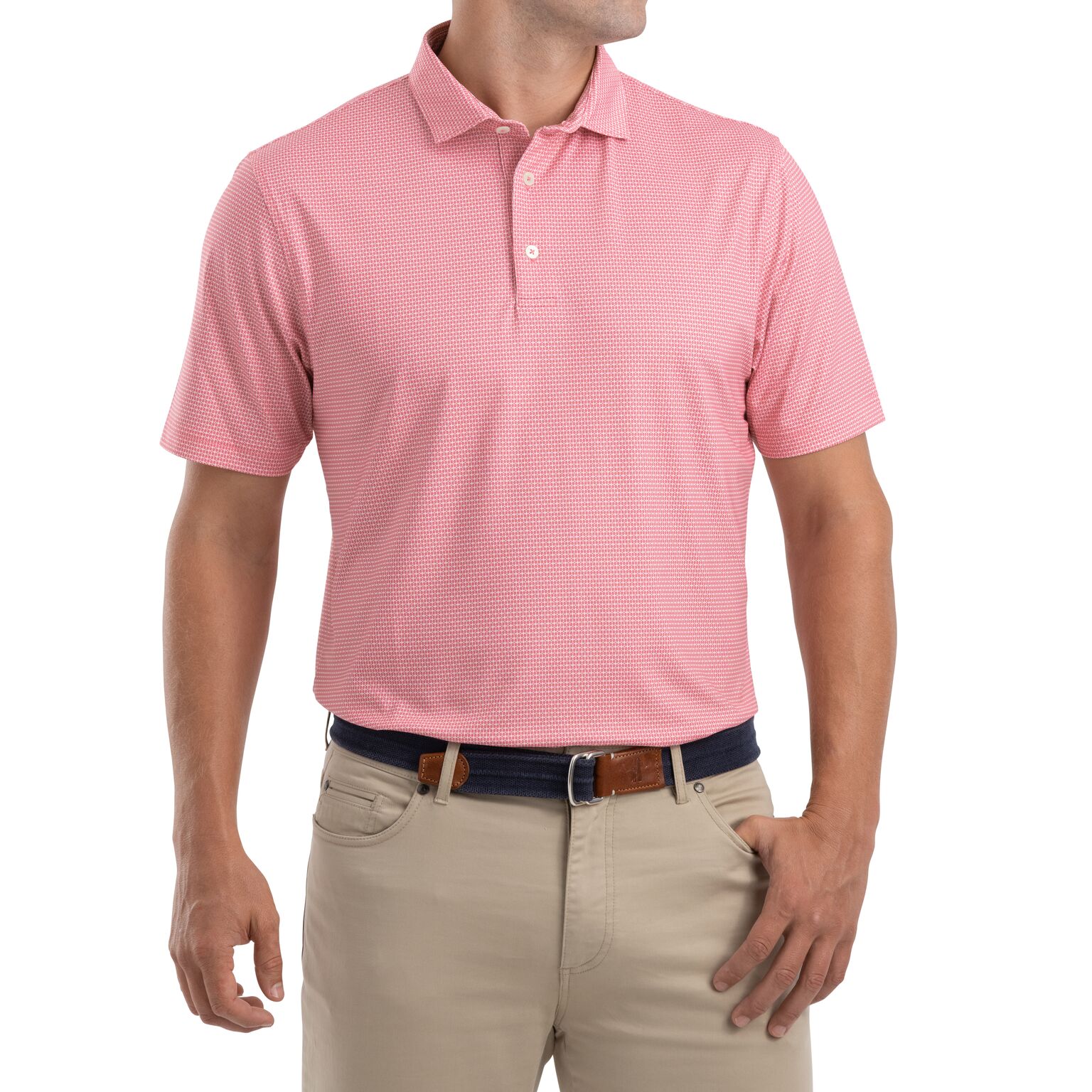 Tanner PREP-FORMANCE Polo (Strawberry )