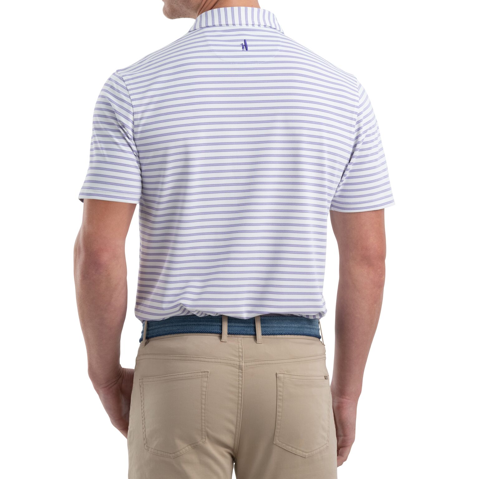 Evans PREP-FORMANCE Pique Polo (Mulberry)