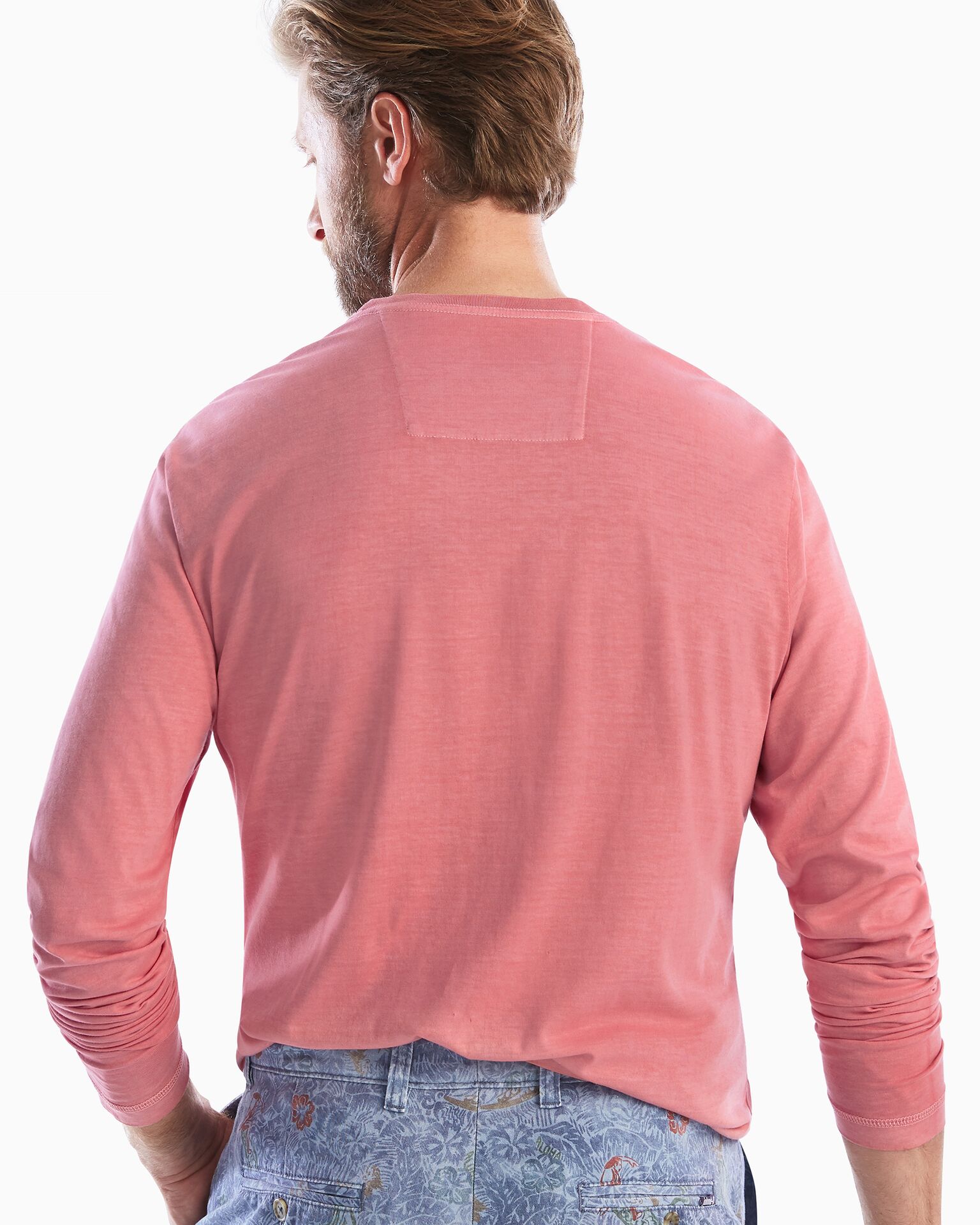 Mulder Long Sleeve Tee (Malibu Red)