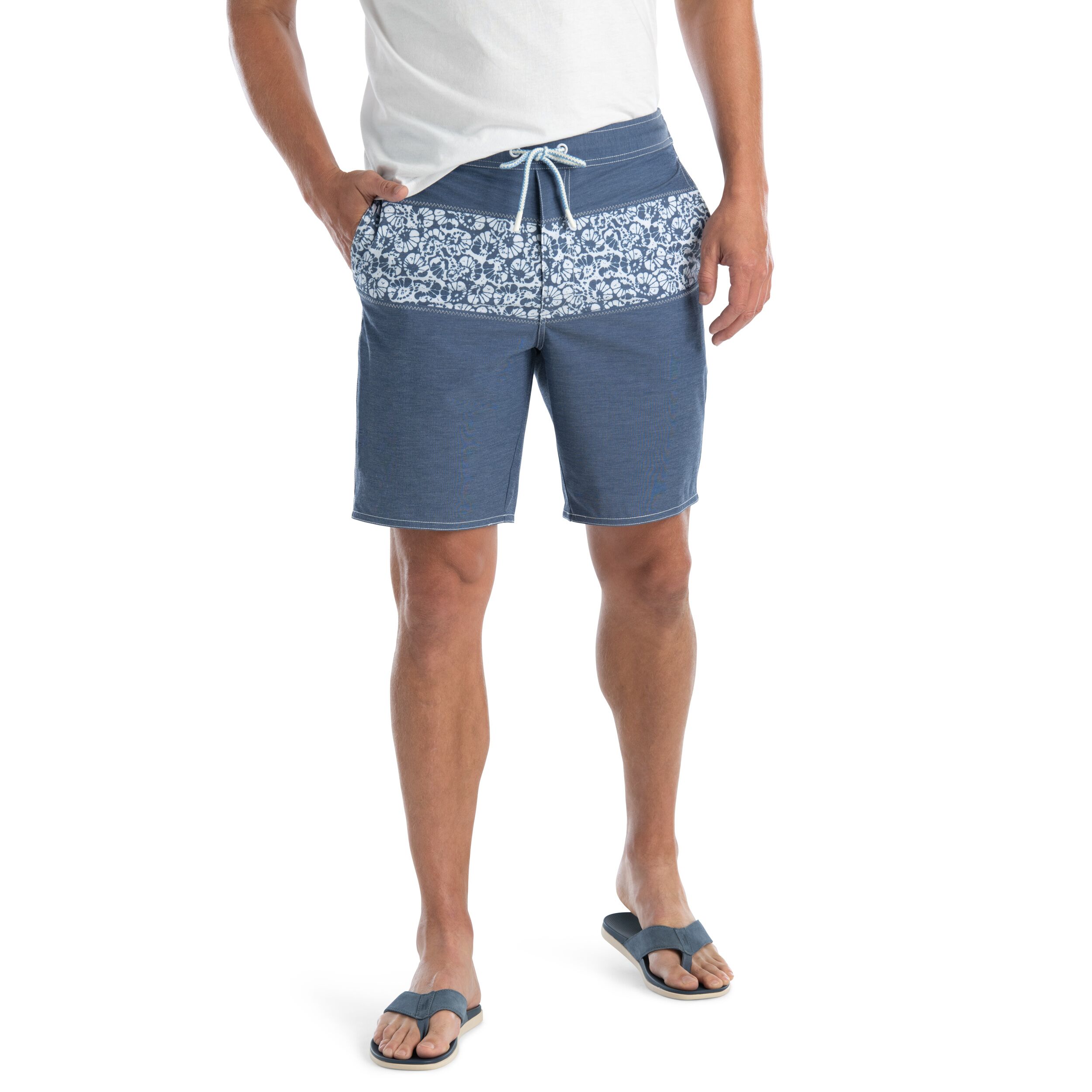 Lobos Half Elastic Swim Shorts (Helios Blue)