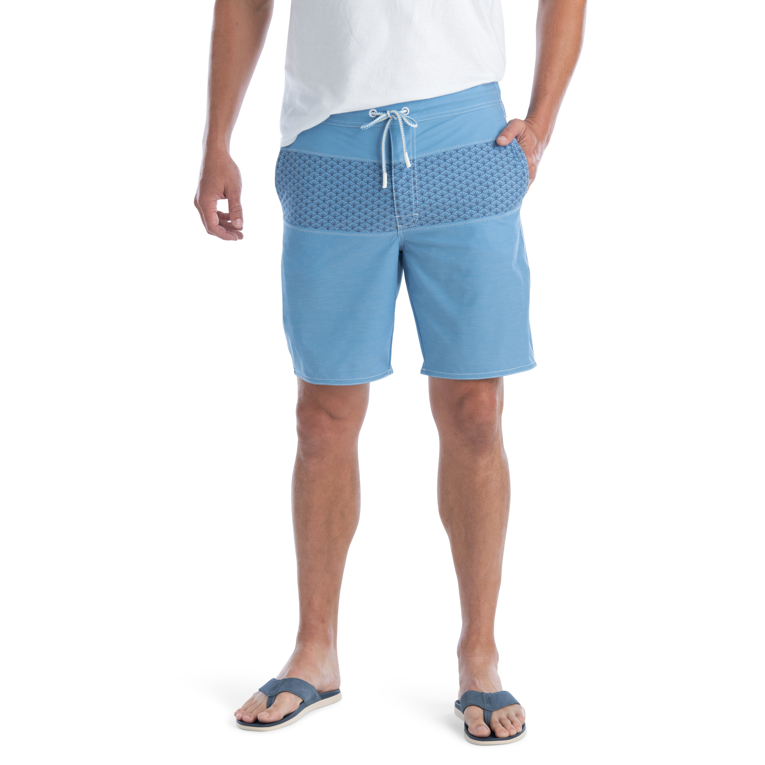 Inagua Half Elastic Swim Shorts (Gulf Blue)