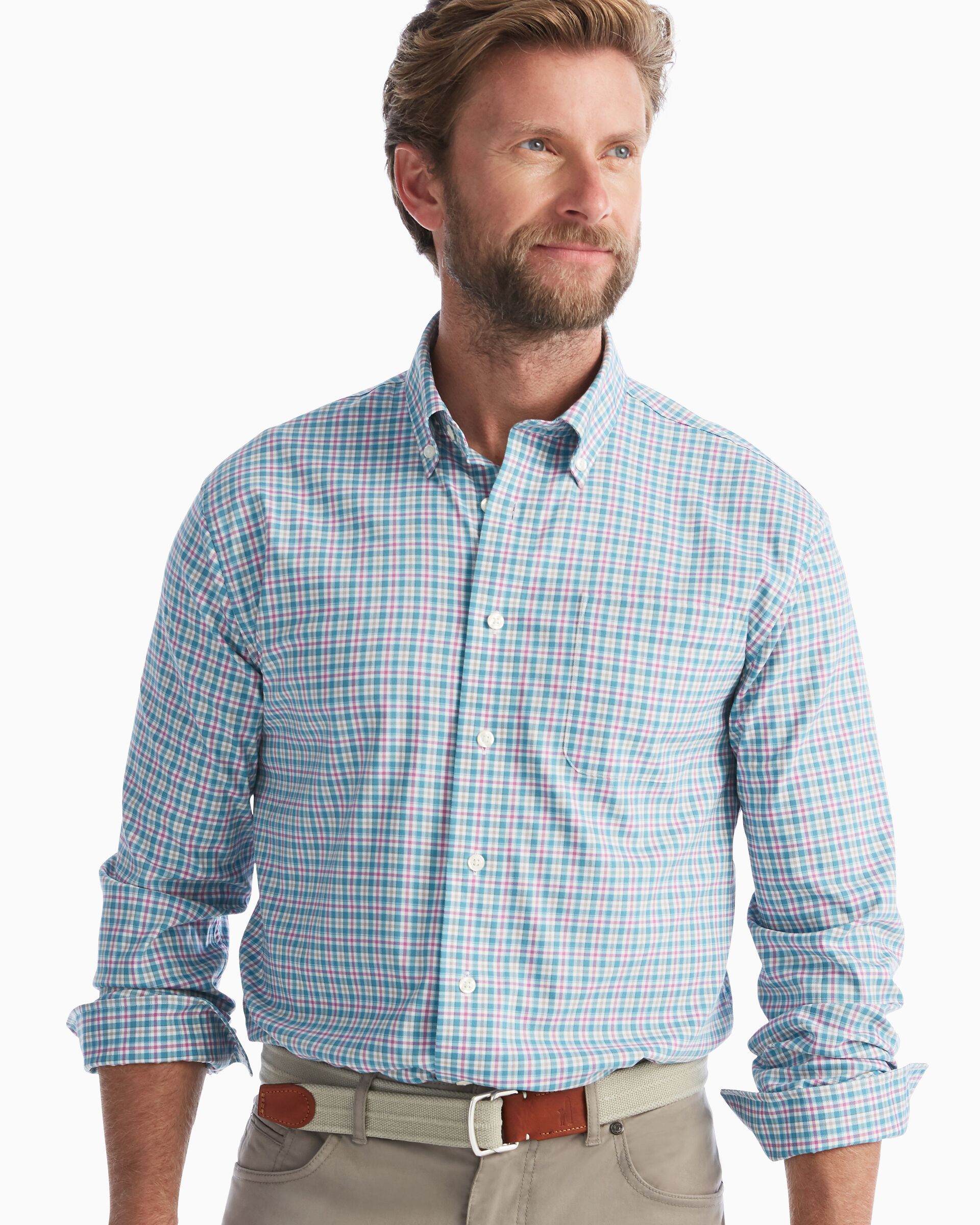 Finnigan Button Down Shirt (Niagara)
