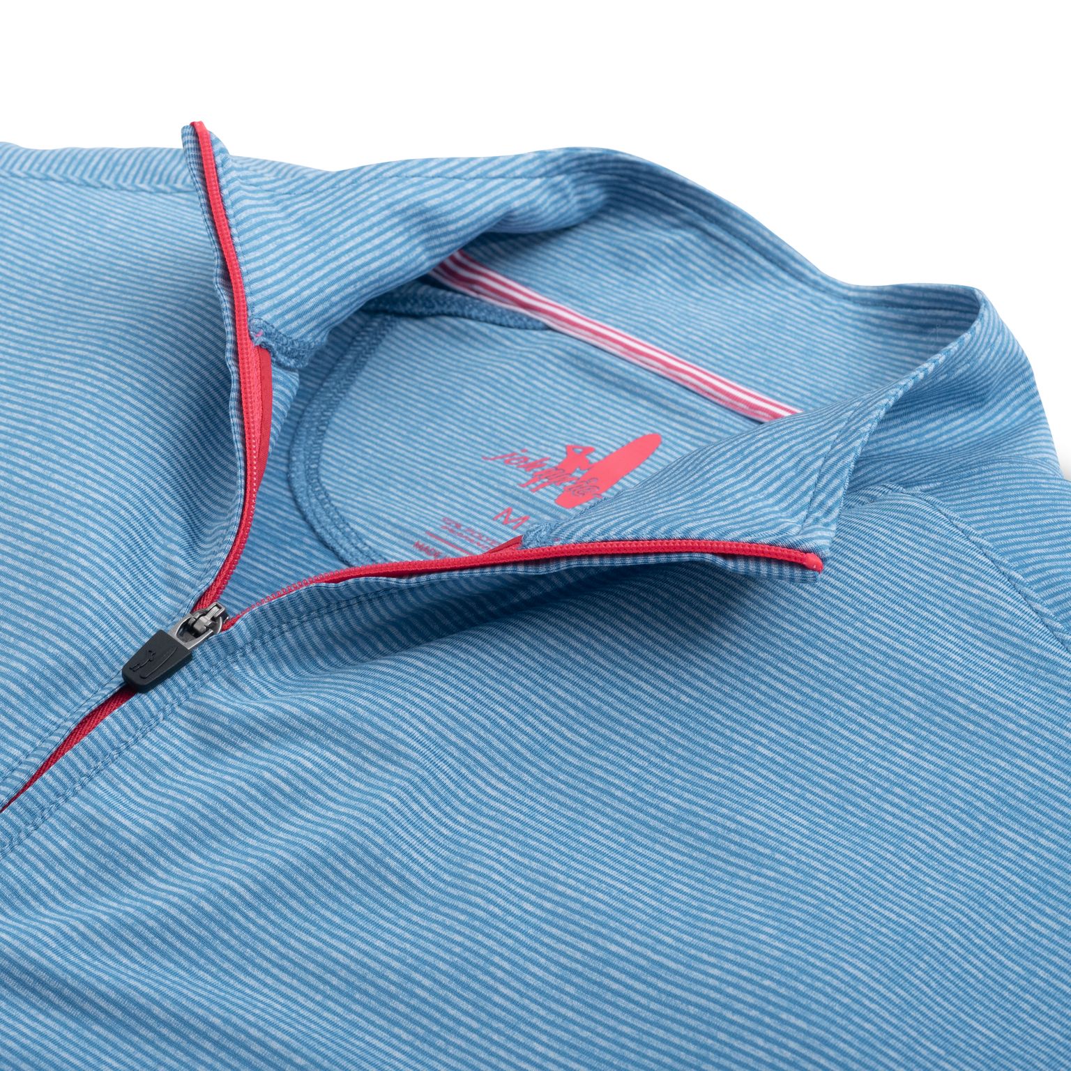 Vaughn Striped PREP-FORMANCE 1/4 Pullover (Neptune)