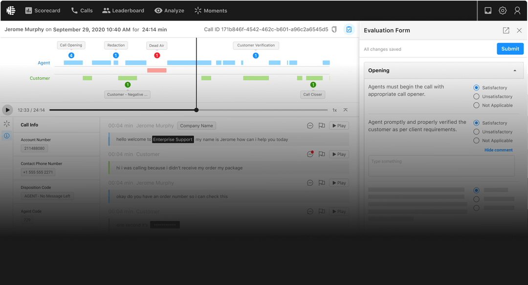 Contact Center AI Observe.AI