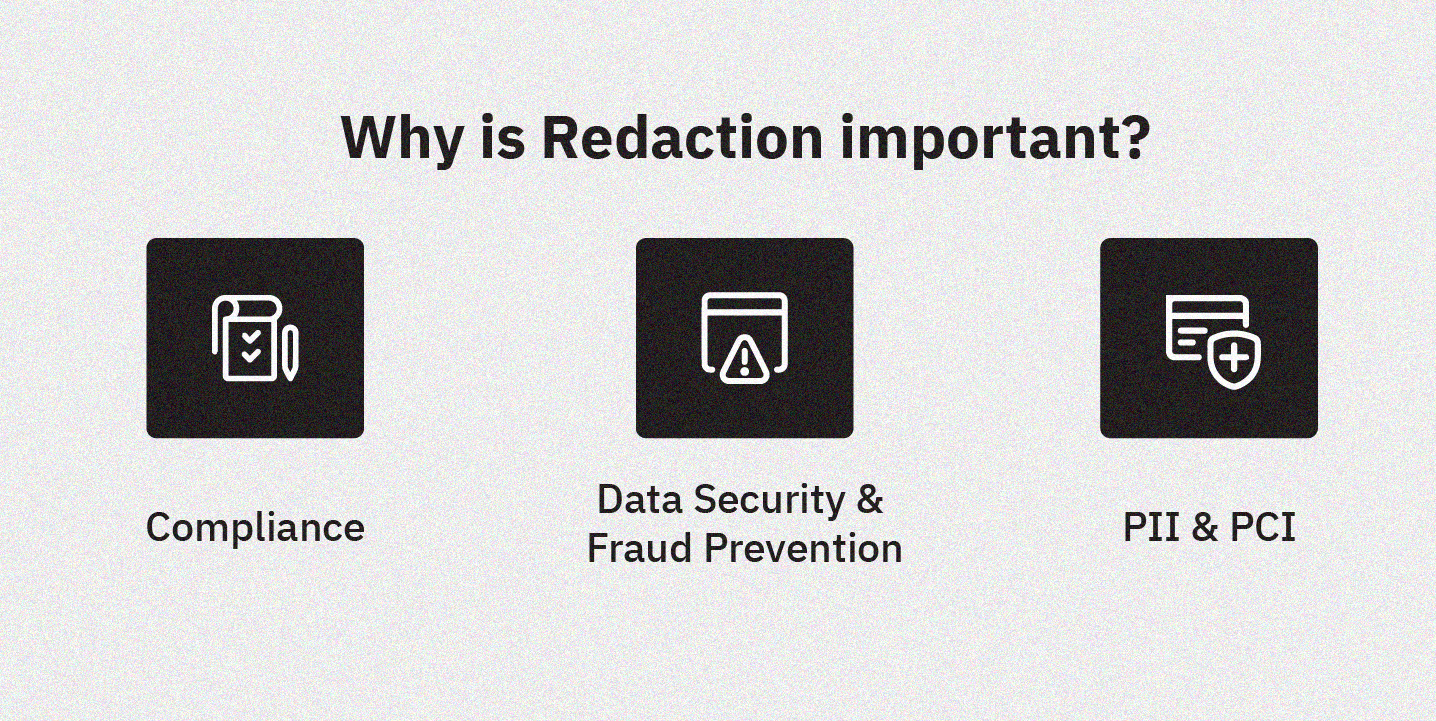why is redaction important
