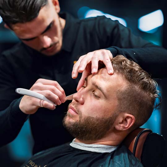 Straight razor shaving techniques