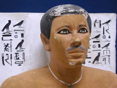 Egyptian Prince Rahotep With Moustache