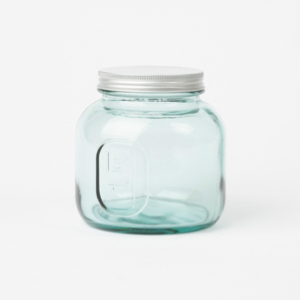 Bocal 1 kg en verre recyclé