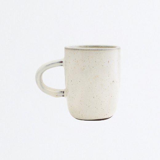 Mug en grès écru