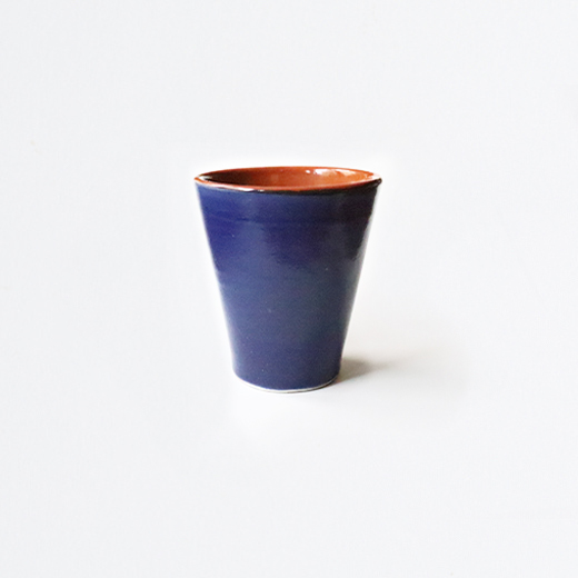 Tasse en céramique bleu