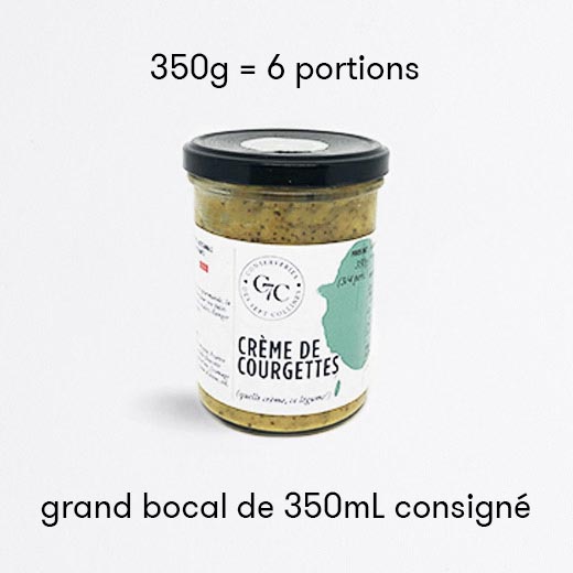 Crème de courgettes