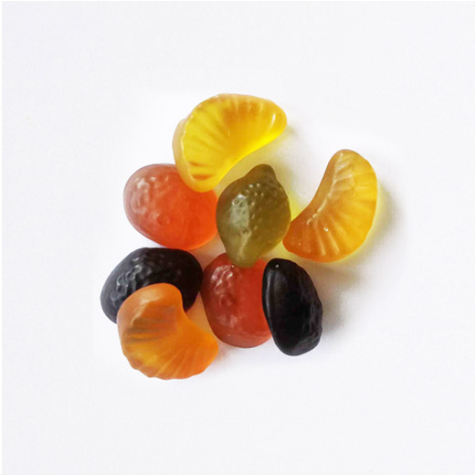 Bonbons gélifiés aux fruits