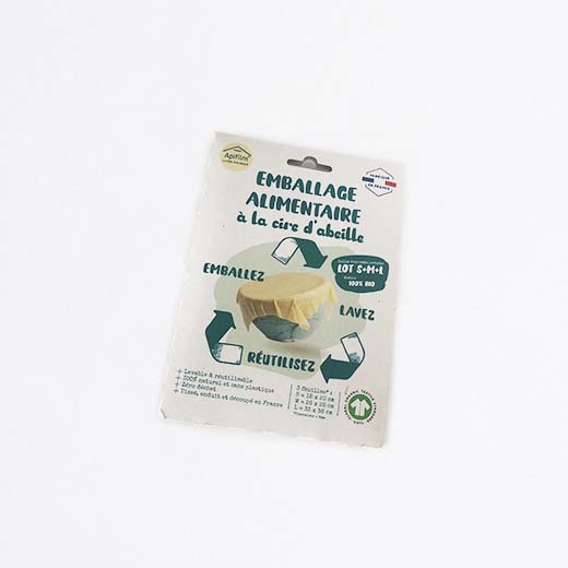 Trio beewraps L'intendance sans motif