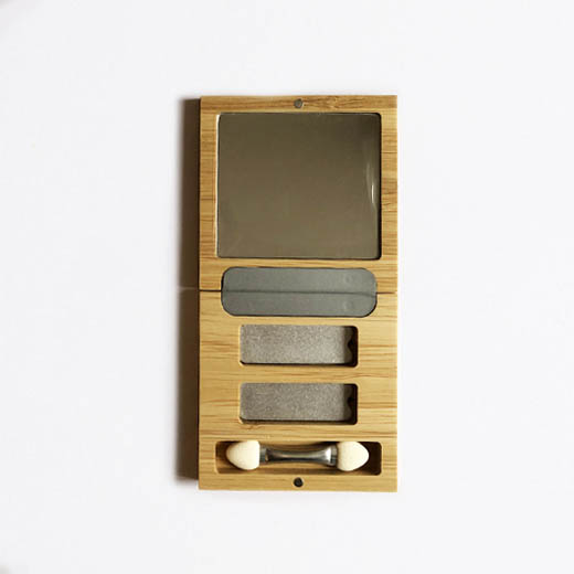 Palette duo rechargeable bambou