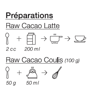 Raw Cacao Paste préparation