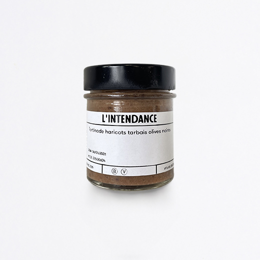 Tartinade haricots tarbais olives noires bio
