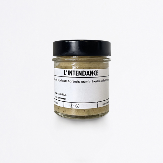Tartinade haricots tarbais cumin herbes de Provence bio