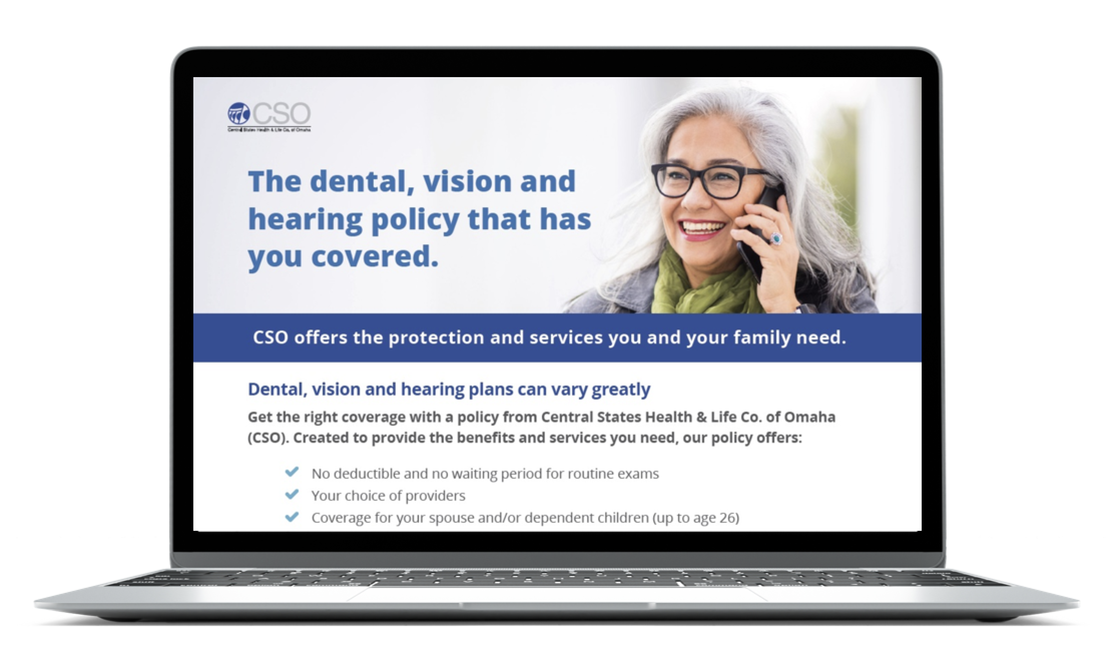 CSO Now Offers Dental, Vision, Hearing In North Carolina
