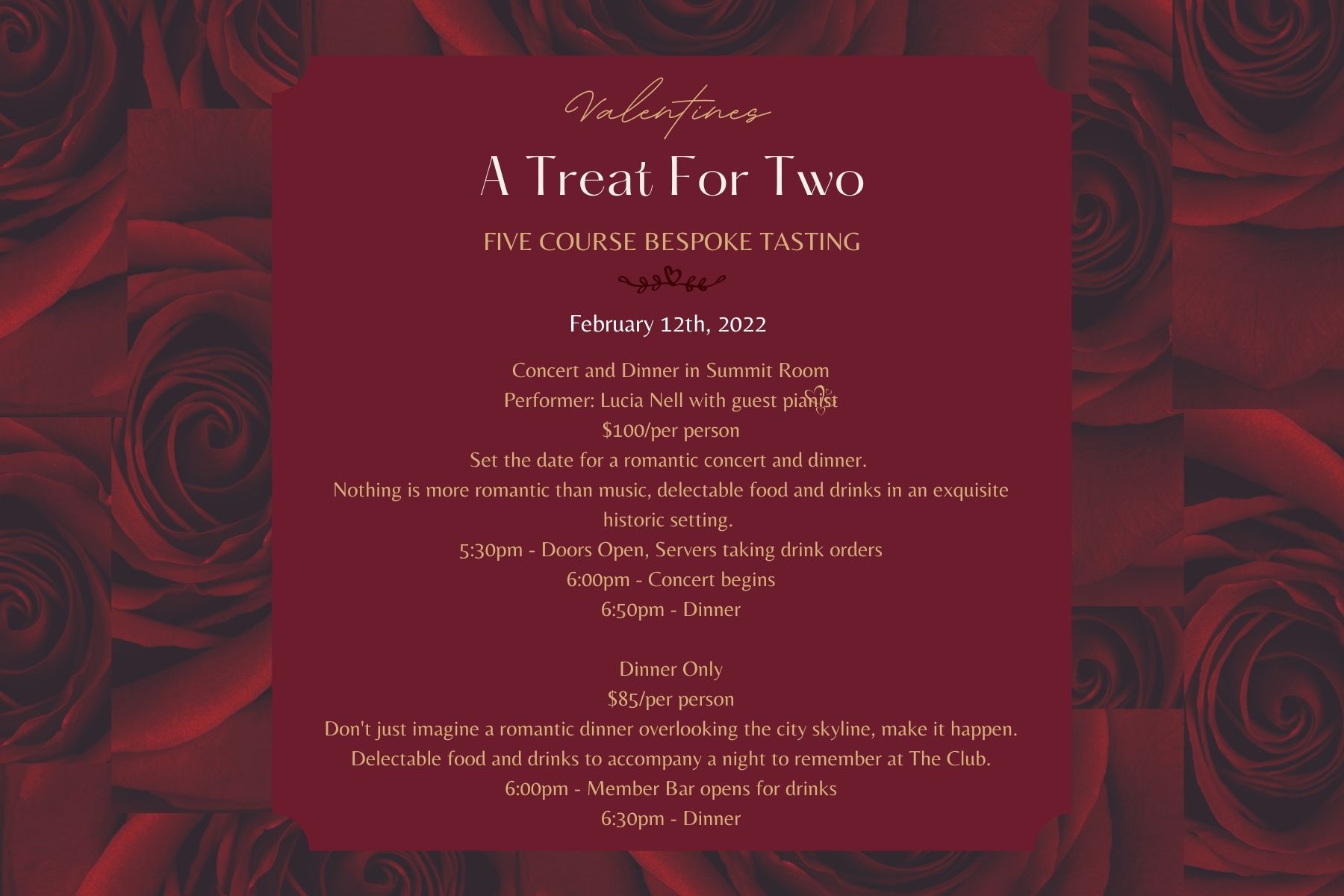 Valentine's Day Dinner