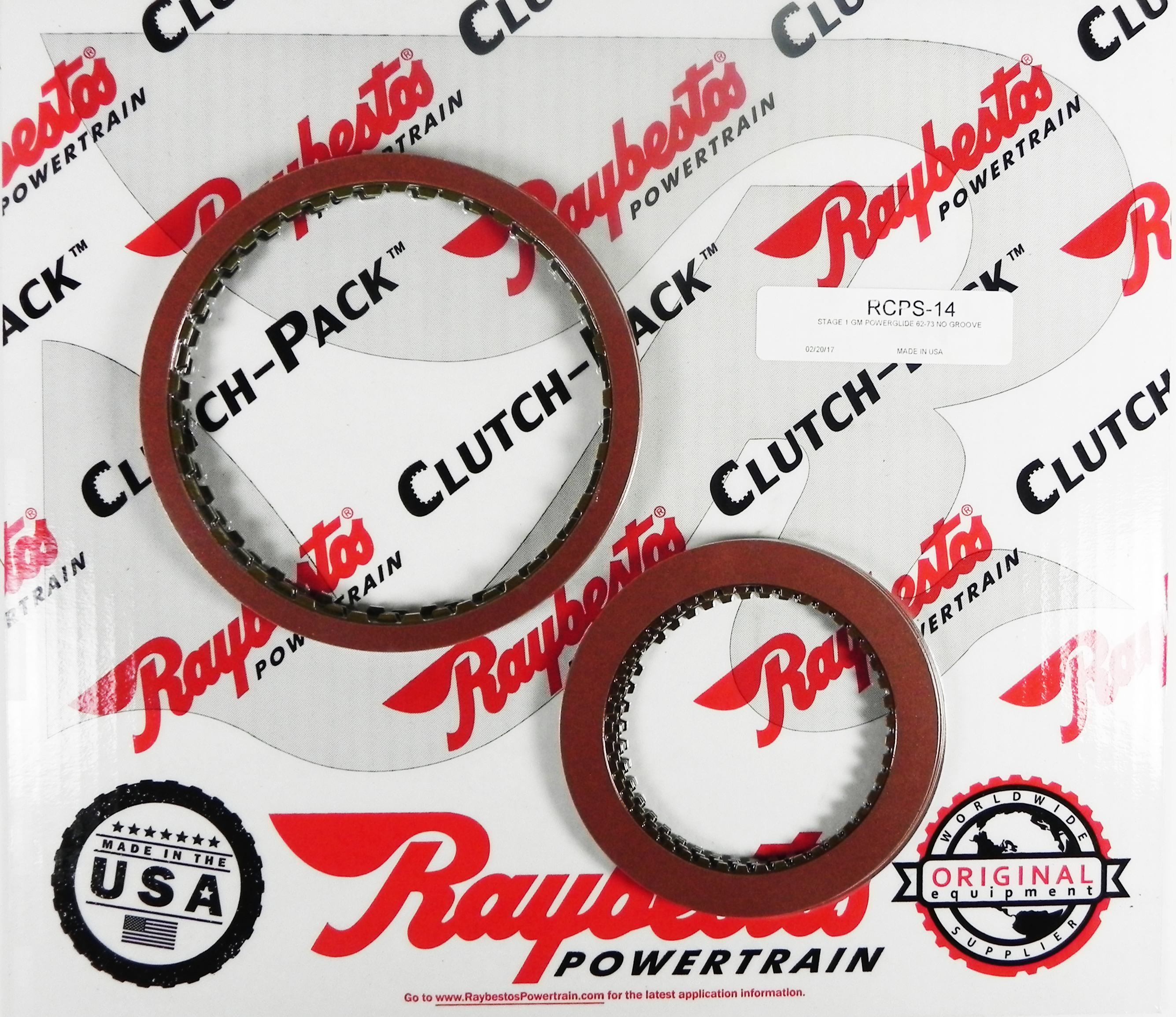 Raybestos High Energy Friction Clutch Pack For GM 10L80 & 10R80 Transmissions (2018+)