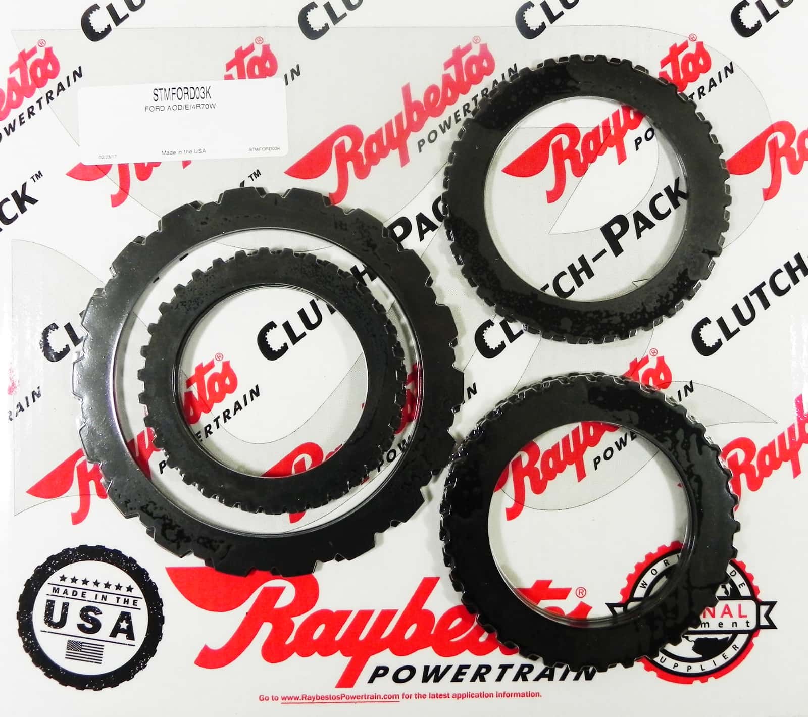 thumbnail interactive-video image 1 of Raybestos RHT96-031 4R70W High Performance Friction Clutch Pack – Fits Ford 1993-On (HT) 1 of 5