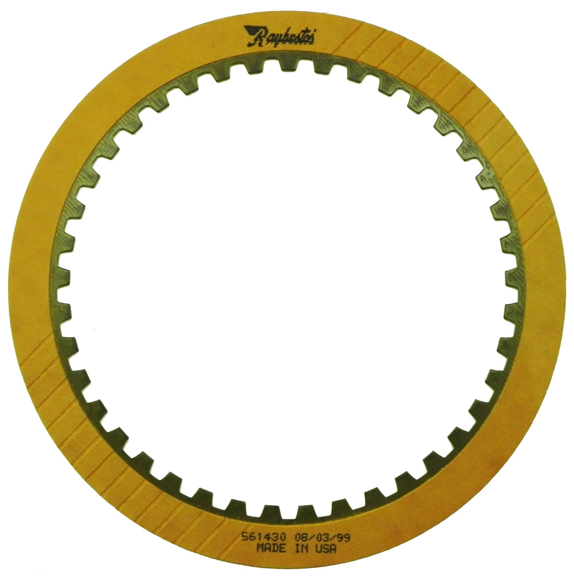 4-Pack Clutch Friction Plates For Bobcat Skid Steer Loaders 371, 444M, 500, 600, 610, 611 - Replaces 6649871, 179706-327-BC1