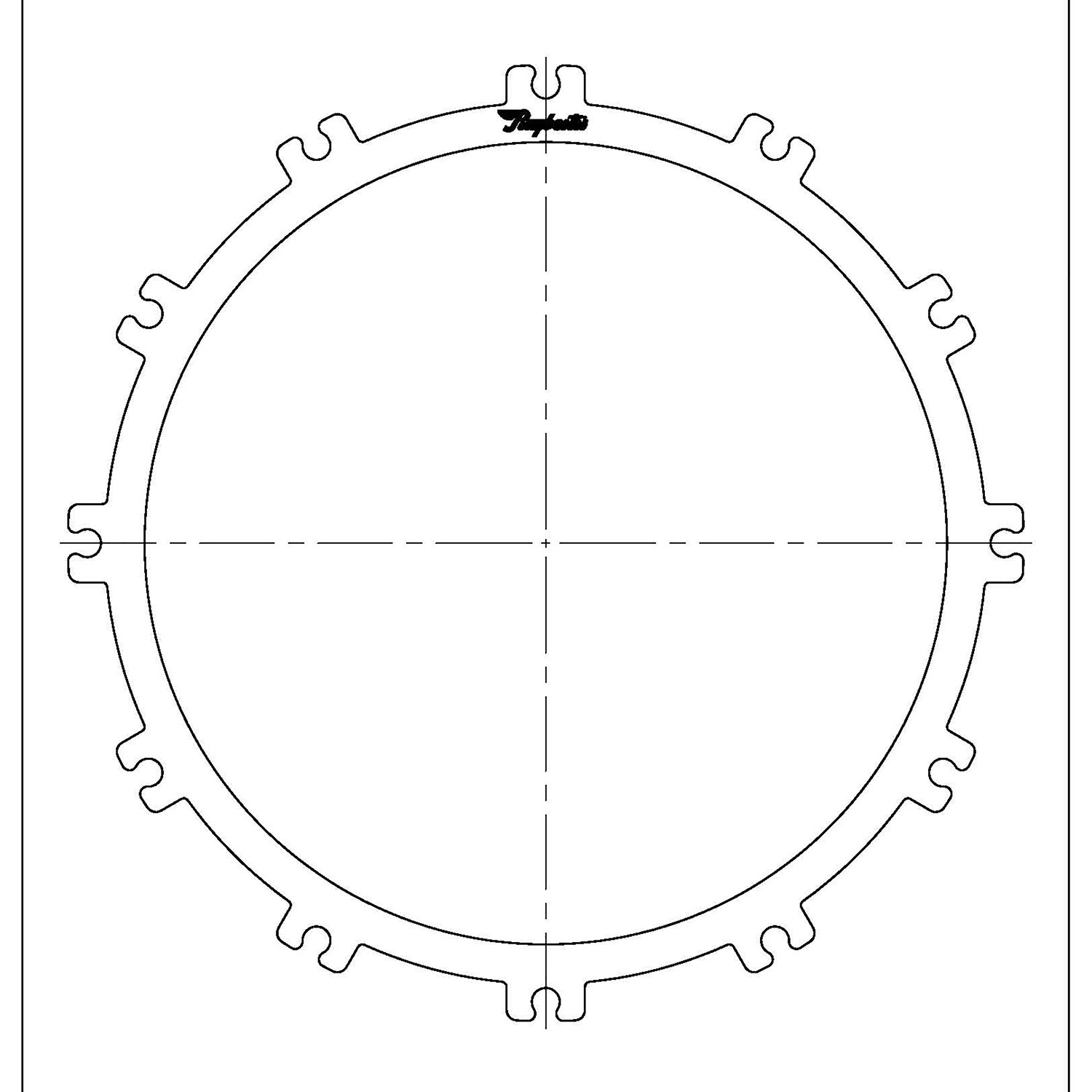 4136334004, 4139334004 Torque Converter Steel Clutch Plate