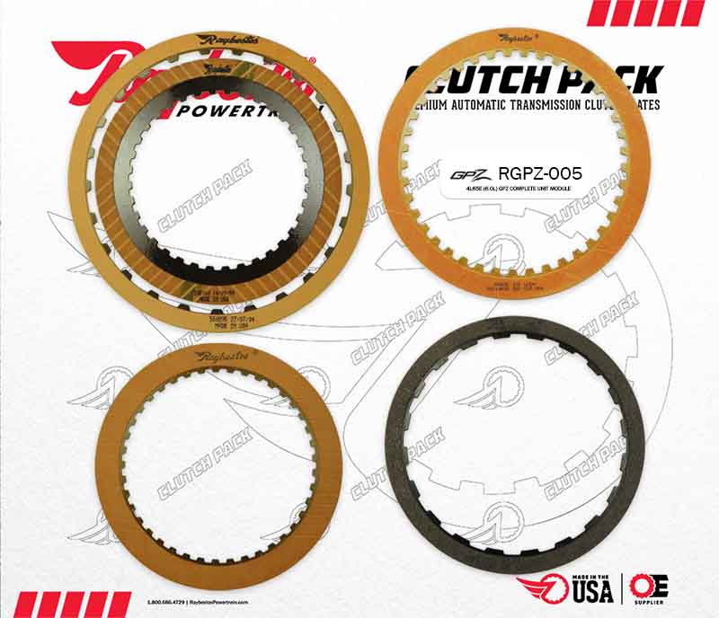 thumbnail image 2 of 4L60E 4L60 4L65E Transmission 3-4 Clutch Combo Kit - 6 Clutches & 5 Steels + 3-4 Piston - TJS 2 of 6
