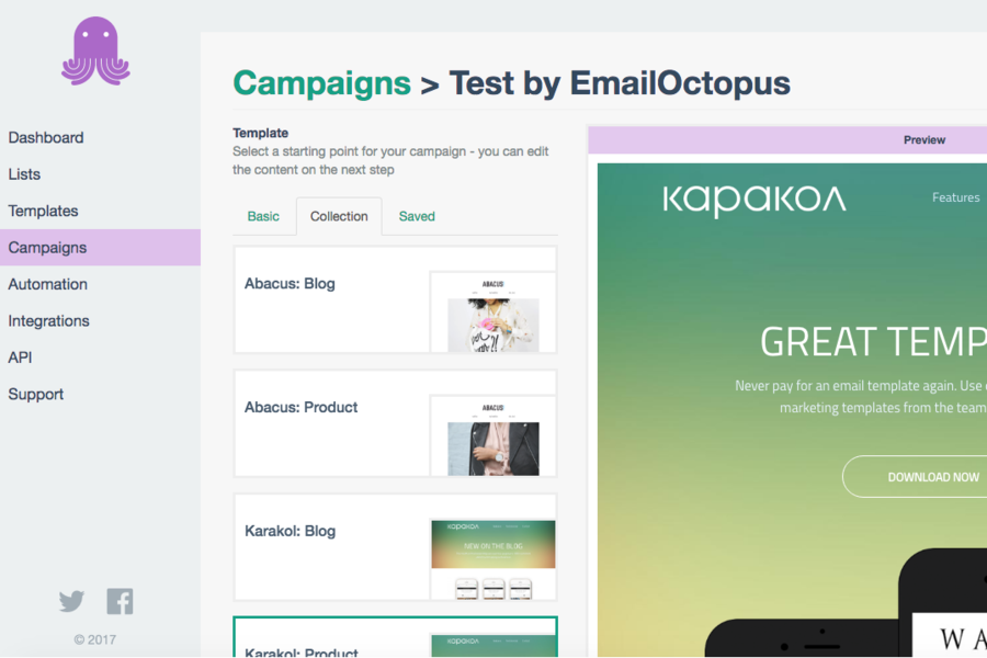 סקירה Email Octopus כלים מומלצים לסטארטאפים