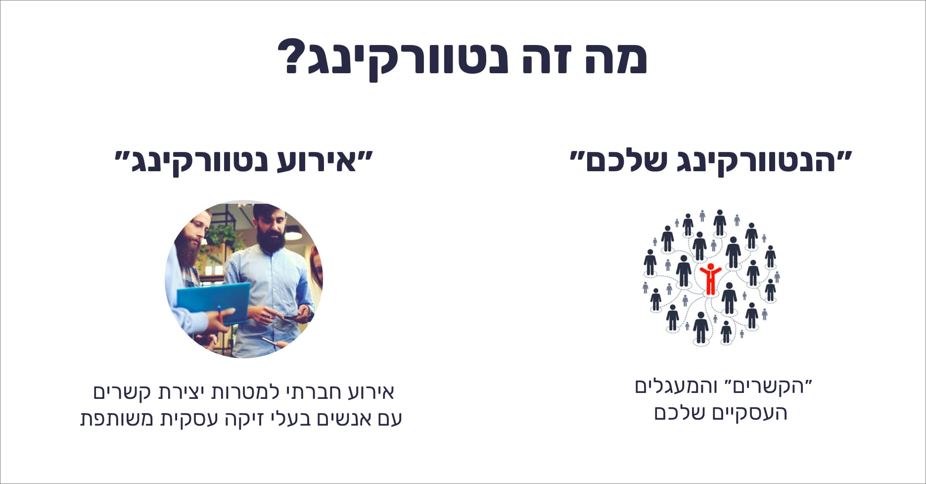 מה זה נטוורקינג? פירוש בעברית