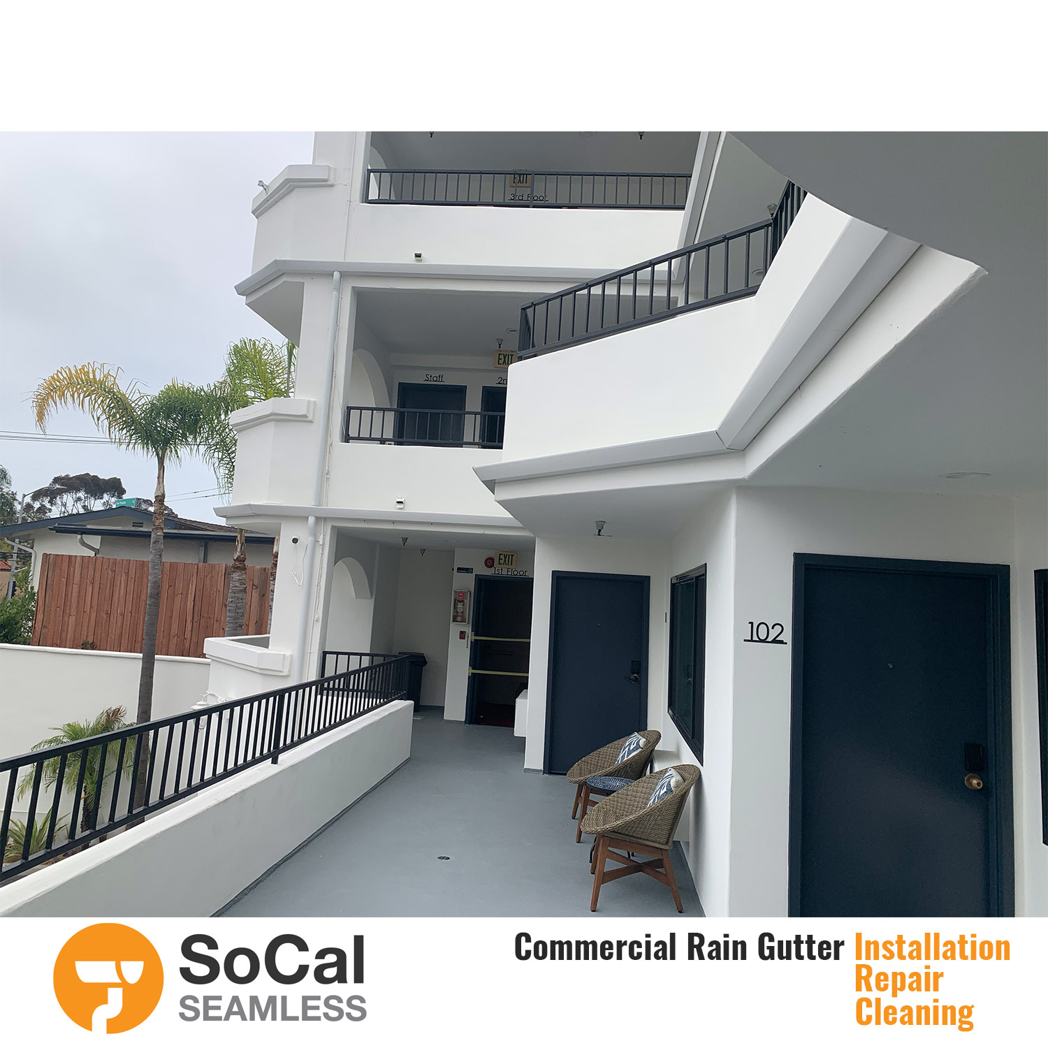 Commercial Rain Gutter Services