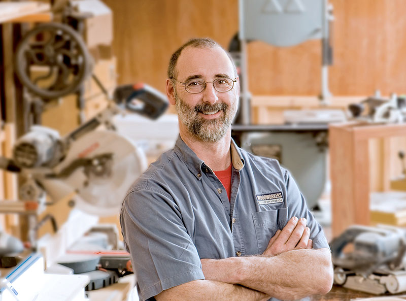 Build a fast accurate compound miter sled