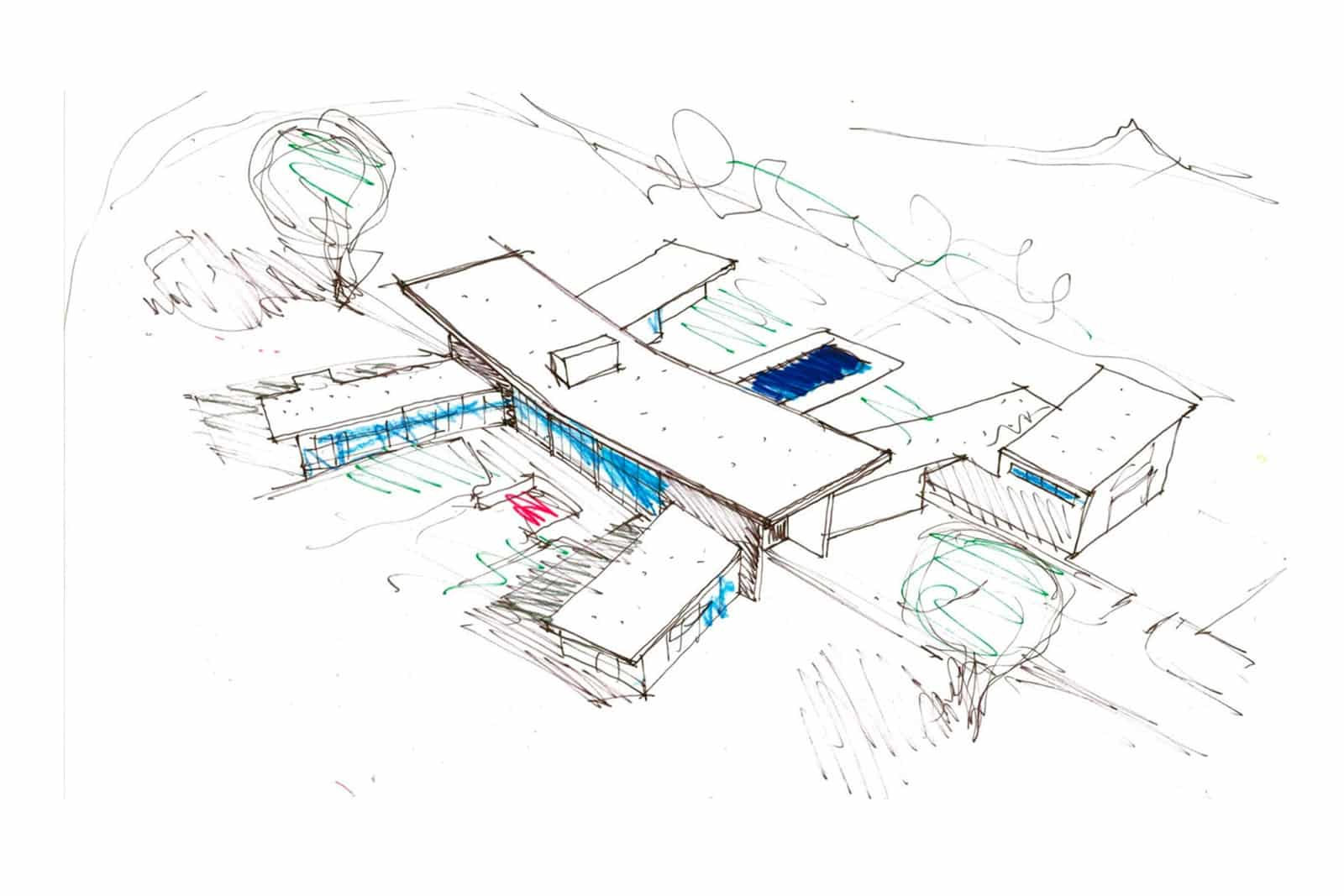 Wing House UnBuilt Cass Calder Smith