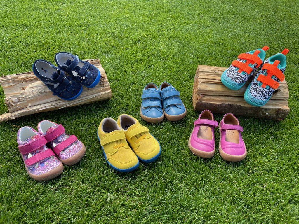 Kinderschuhe mit Naturfuß und Billbee