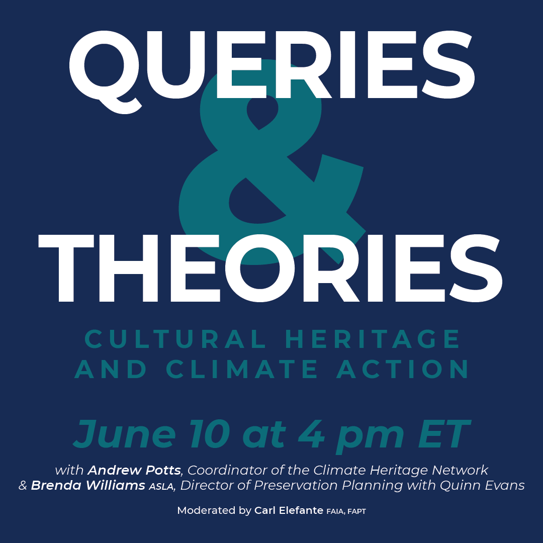 Queries & Theories: Cultural Heritage & Climate Action
